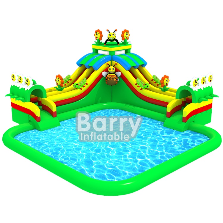 Китай, надувной аквапарк barry design bee для детей