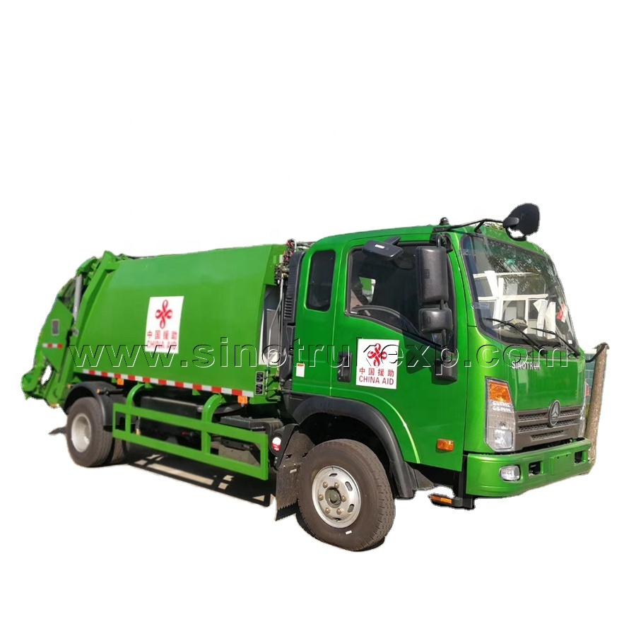 SINOTRUK HOMAN H3 4*2 6wheeler 5cbm 140HP сборщик мусора ZZ5168F3415D1