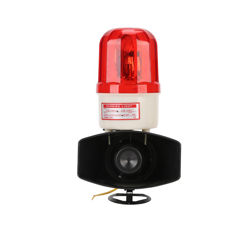 100mm mounting diameter sound and light integrated rotating screw fixing magnetic suction blinker flashing led warning light