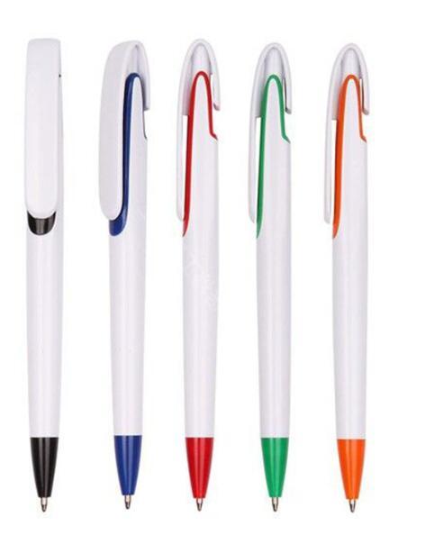 Custom Logo High Quality Plastic Advertising UV printing Ballpoint Pen for Sublimation Plastic pen