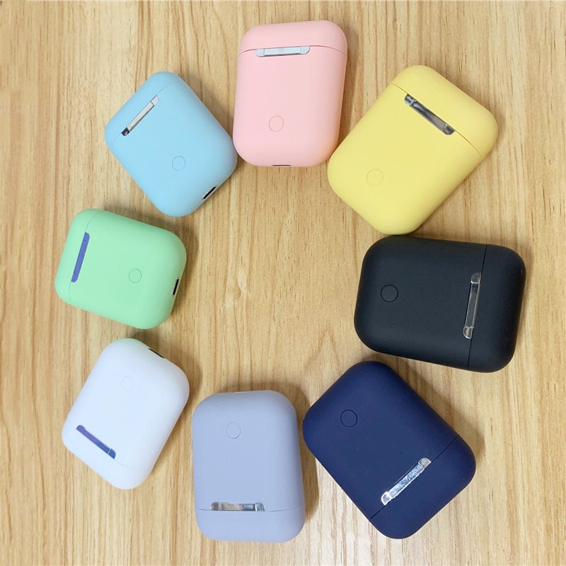 New upgrade high quality Macaron I12 Inpods Tws Headphone Wireless Earphone Earbuds 12 Touch Control For Smart Phones
