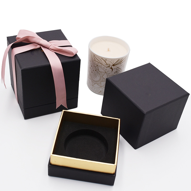 customized cosmetics packing cover gift box essential oil paper boxes Scented candle packaging cardboard box