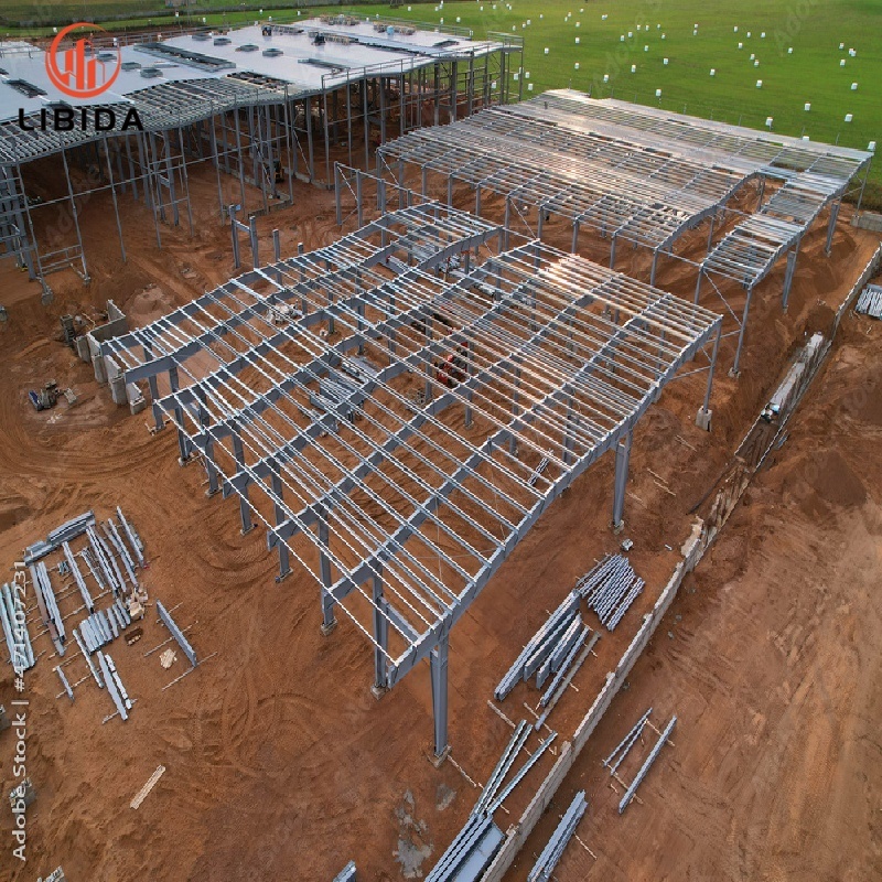 Manufacturers Prefabricated Factory Structure Metal Buildings Construction