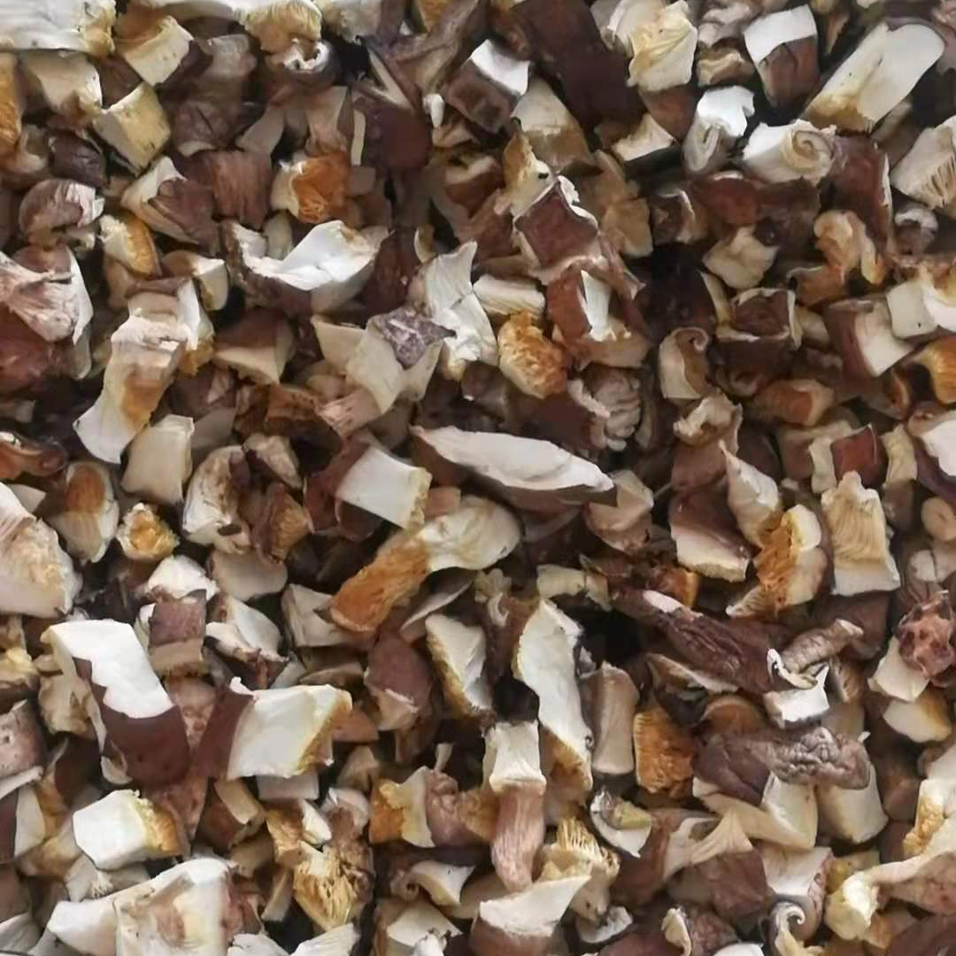 Высушенные на воздухе дегидратированные грибы Shiitake 10*10 мм гранулы