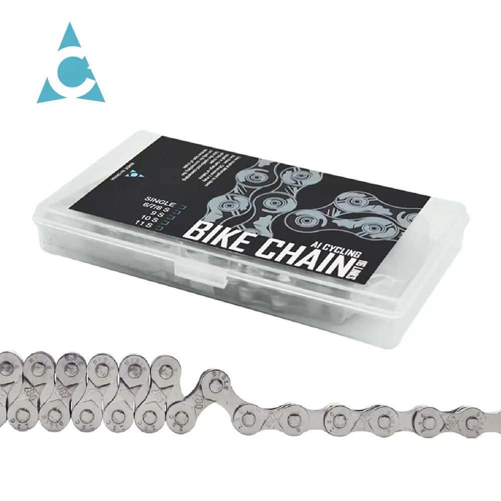 Mountain Bicycle Road Bike Chain 6 / 7 / 8 Speed bike chain 116 links For Shimano Campagnolo and SRAM