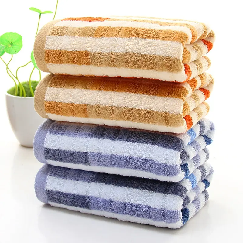 fast shipping jacquard weave cotton towel high quality daily necessities Bath towel for wash face