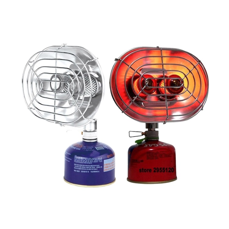 BRS Camping Double Burner Heating Gas Stove Camping Fishing Outdoor Portable Infrared Ray Keeping Warm Heater Equipment BRS-H22