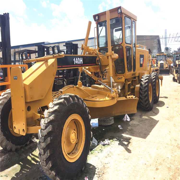 Б/у автогрейдеры Caterpillar CAT 140H/японские б/у мотогрейдеры CAT 140G 140H на продажу, б/у автогрейдер Caterpillar 14H