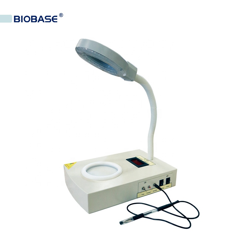BIOBASE bacterial colony counter 0 ~ 999 Counter Range 13mm Character Height 16W digital bacterial colony counter for lab