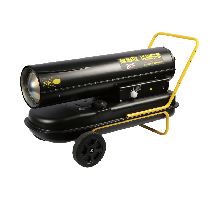 50KW Greenhouse Industrial Diesel Kerosene Oil Heater for Commercial Household Garages with Wheels