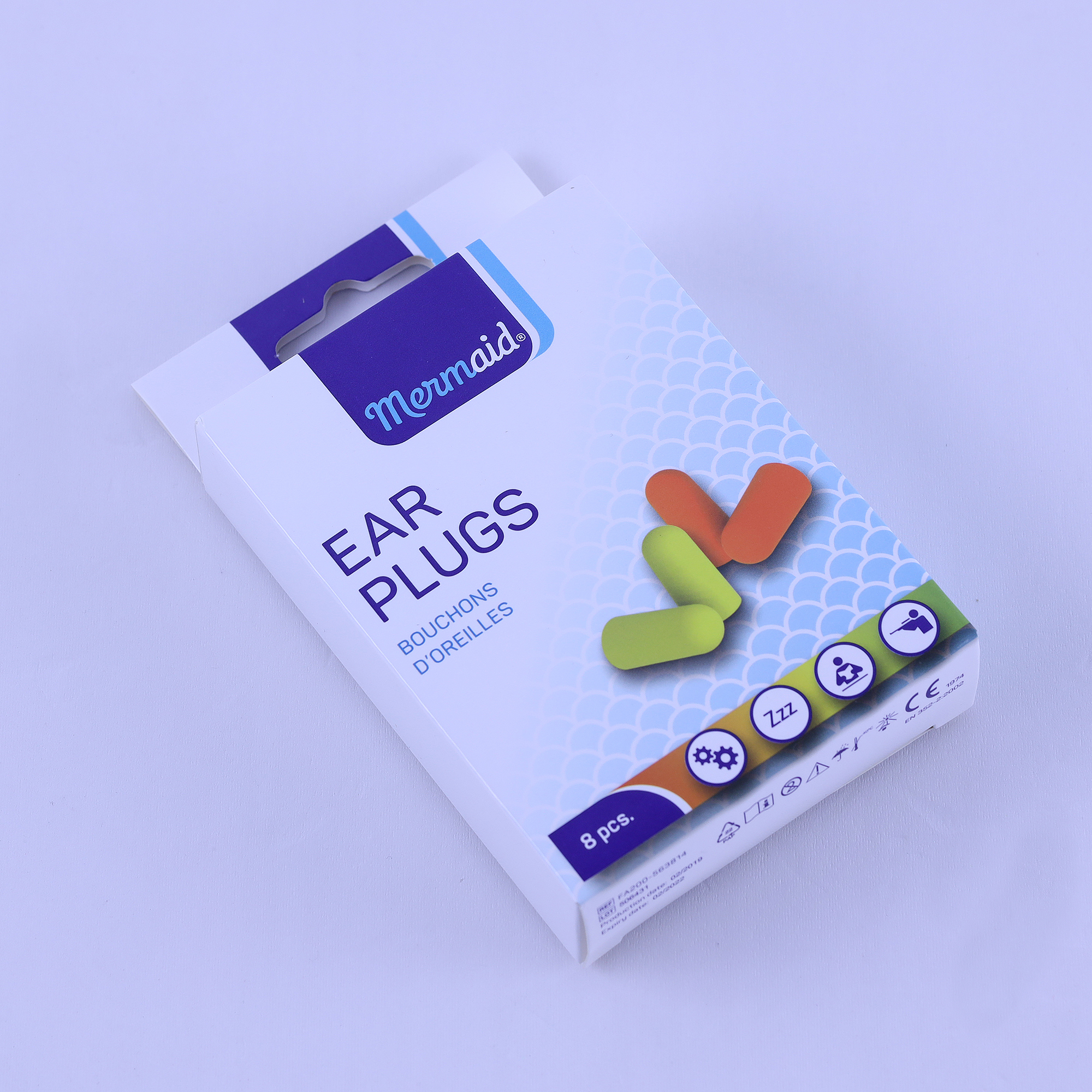Personal protective equipment noise cancelling ear plugs for sleeping