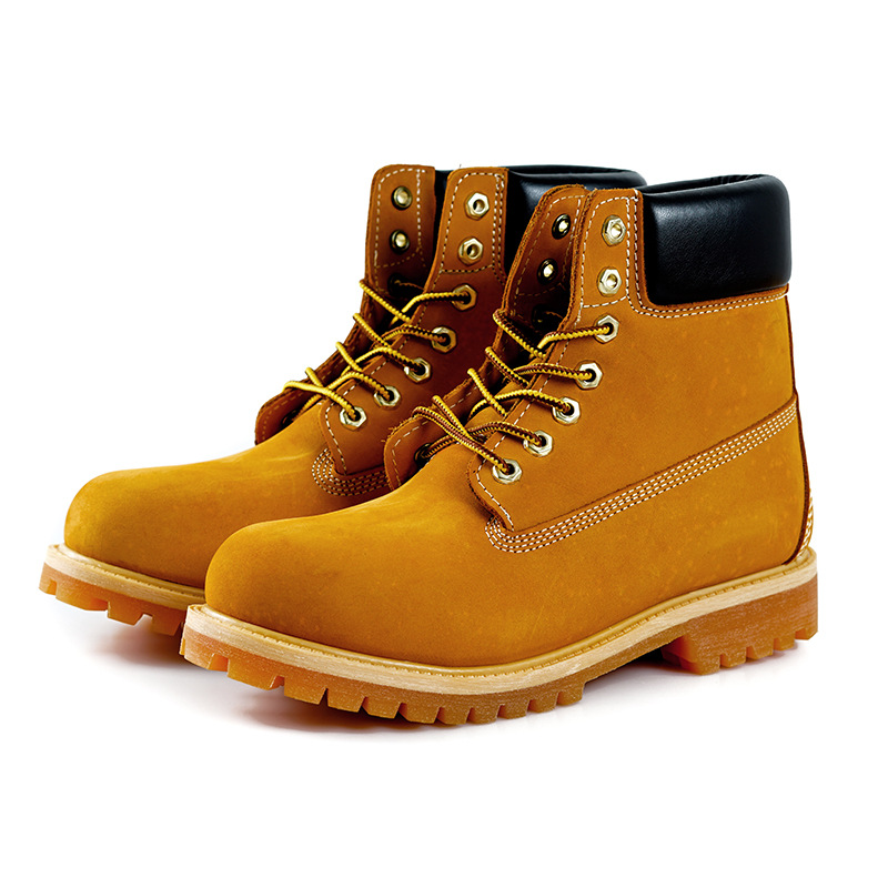 Custom Men's quality Boots Waterproof Genuine Leather Boots For Men Work Boots
