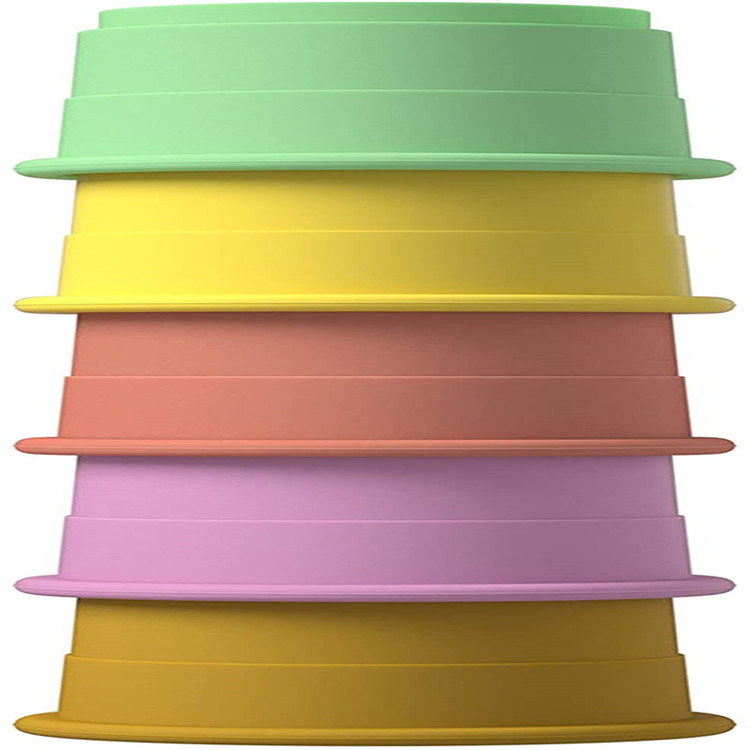 2021 New Arrival Children Stack Up Educational Toy Kids Silicone Toy