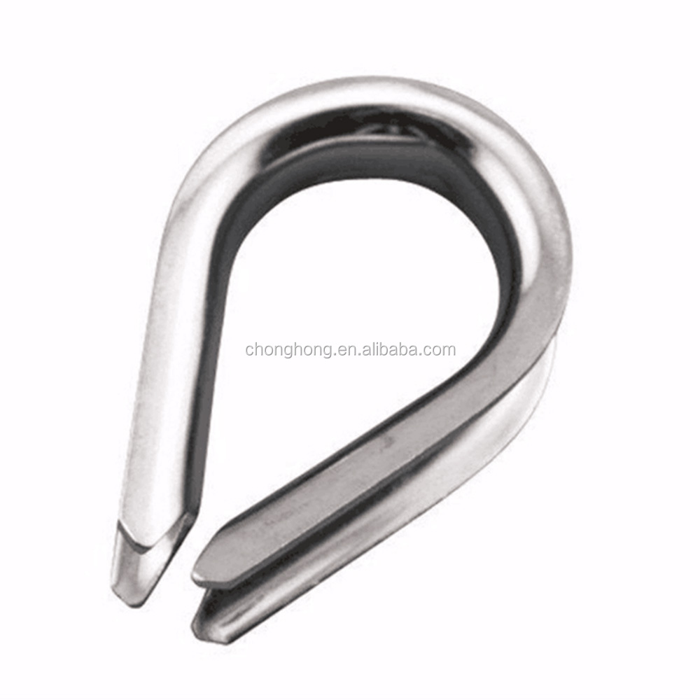304/316 Stainless Steel Marine Wire Rope Thimble