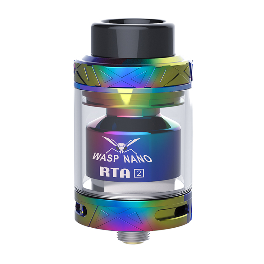 high quality electronic cigarette vape pod coil kit oumier wasp nano rta v2 24mm 2ml/3.8ml tank atomizer