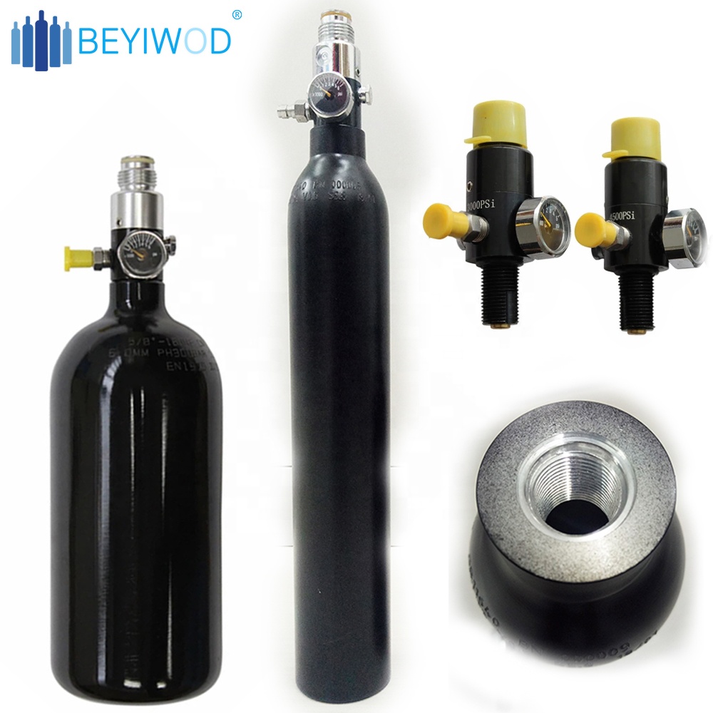 4500psi 0.5l углеродное волокно Пейнтбол Бак для охоты