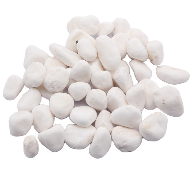 Chinese 2024 hot sale white pebble /gravel / grey Cobber stone