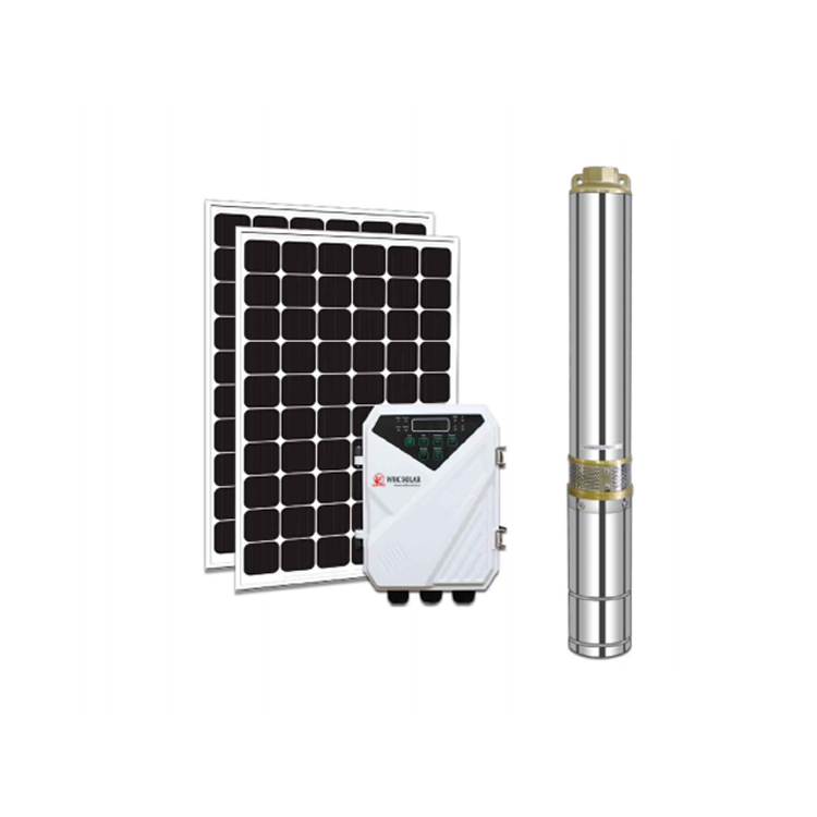 Manufacturing DC Brushless Solar Pumps Submersible Borehole Pump Deep Well Water Stainless Steel Solar Water Pumps