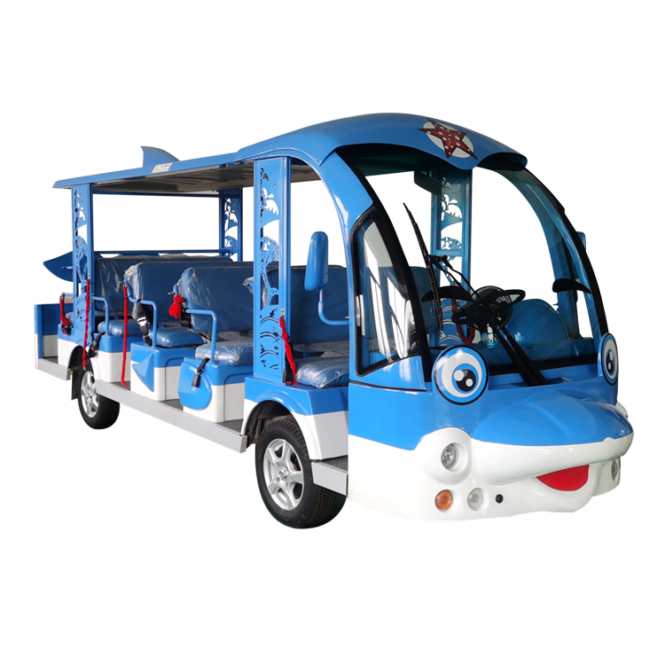 Sanchuan Resort Sightseeing Car Bus Train Ride Electric-Shuttle-Bus-For-Sale