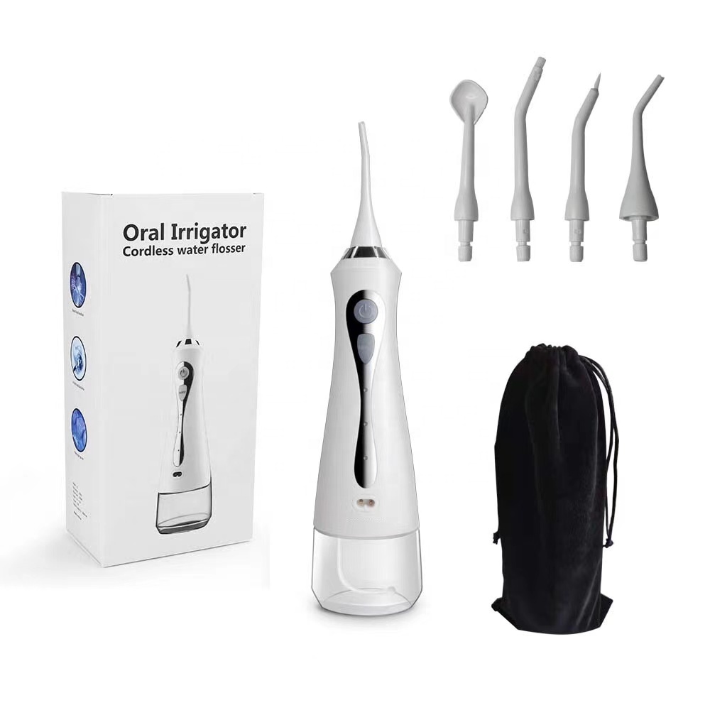 Online customization oral irrigator usb rechargeable cordless portable water flosser waterpik 230ml