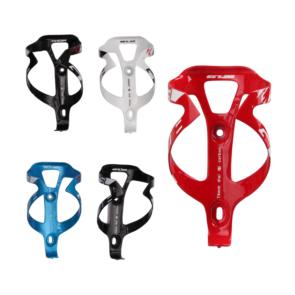 GUB SL Carbon Fiber Light And Durable Colorful Bicycle Mountain Bike Front Frame Installation Bottle Cage Bicycle Accessories