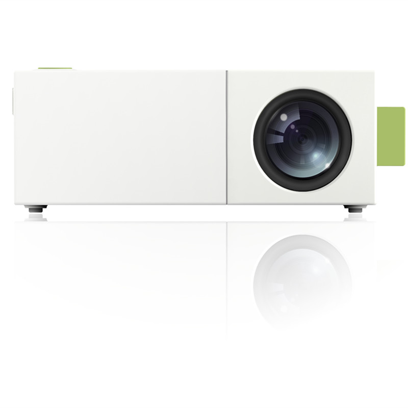 Native Projector 400-600 Lumens Upgrade Full HD Video Projector LCD LED Home Theater Projector Compatible with Phone