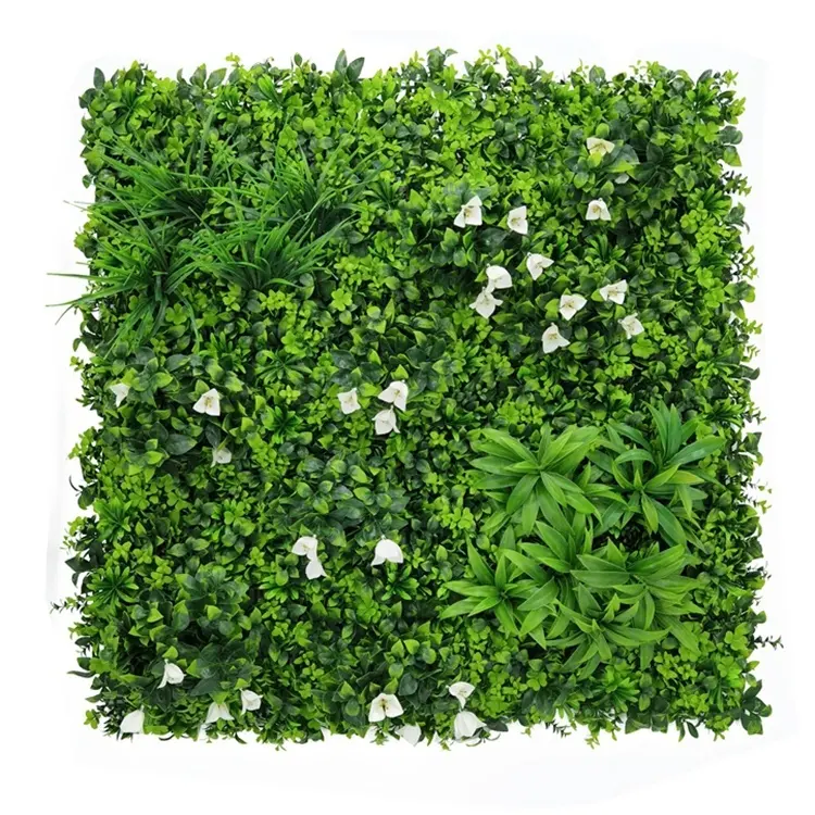 Artificial grass plants with UV resistant for garden decoration outdoor indoor of hanging artificial plants wall