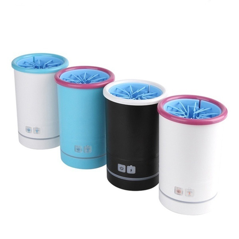 Cleaning Cup Quickly Wash USB Charging Low Noise Dog Cat Pet Foot Washer Paw Cleaner