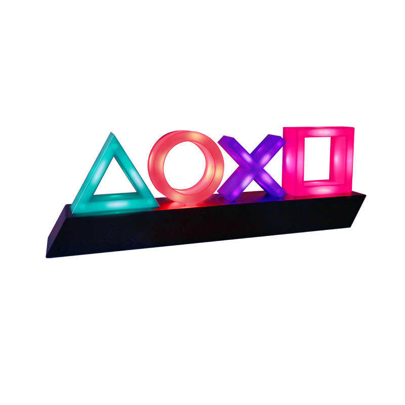 Voice Control Decorative Lamp For PS4/PS5 Game Icon Light
