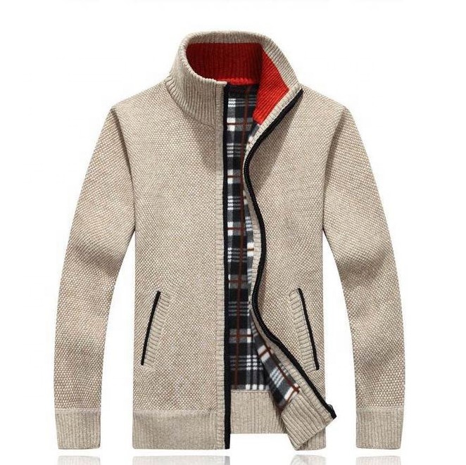 mens fall 2021 clothing plus size winter knitted sweaters cardigan men casual zip up sweater coat men fall wear