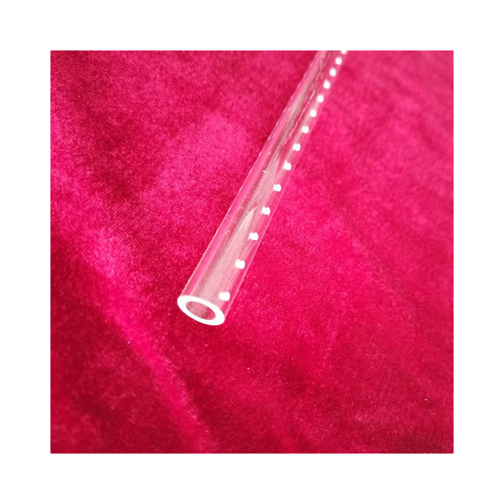 Wholesale Price Customised 99.99% Pure Quartz Industry Coiled Quartz Glass Tubing Quartz Glass Furnace Tube