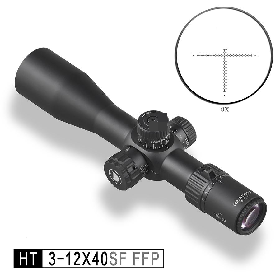 Discoveryopt 2023 Новый HT 3-12X40SF FFP водонепроницаемый наружный прицел
