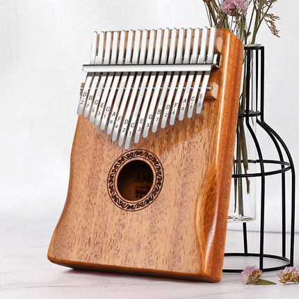 Красное дерево kalimba музыкальный инструмент Kalimba 17 клавиш большой палец фортепиано