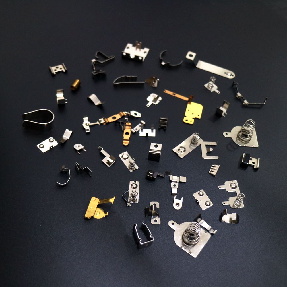 customized stamping Beryllium Copper SMD spring contact