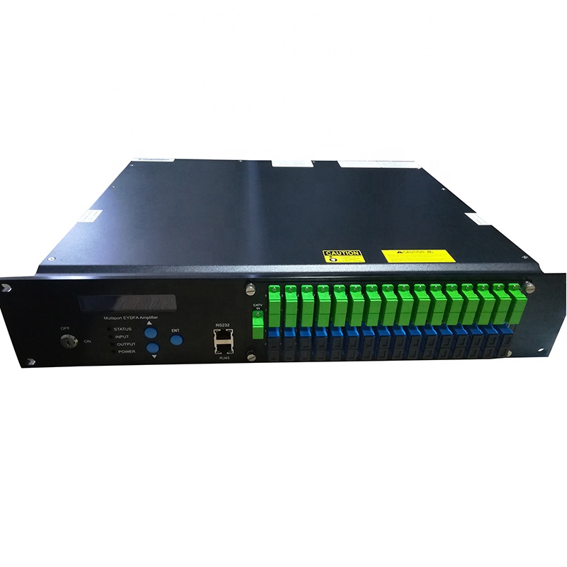 Ftth Catv Wdm Pon Edfa 30 дБм 16 портов 32 порта Edfa оптический усилитель Wdm Edfa
