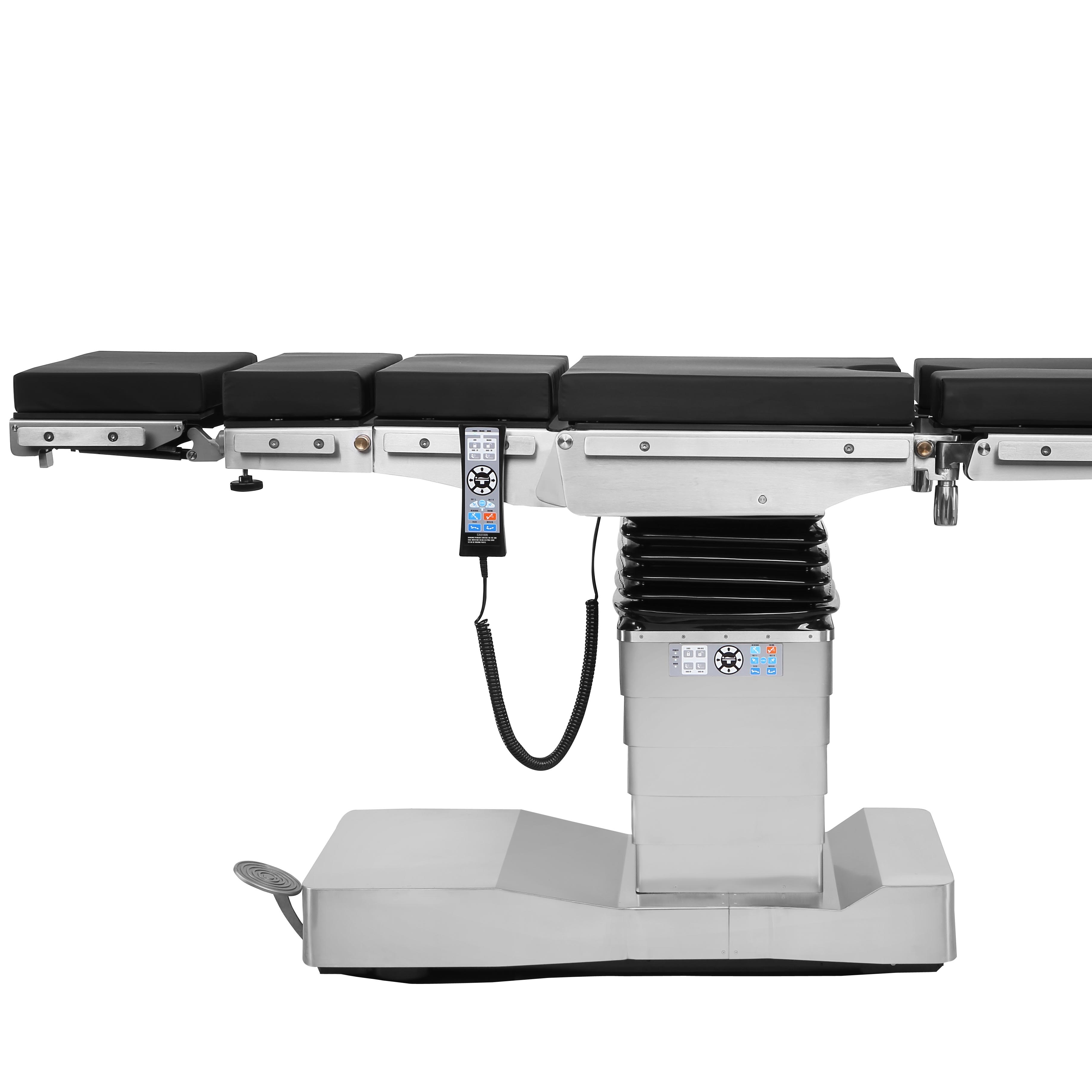 Electric Hydraulic Operating Table Medical Equipment Surgical Operating Bed Multi-Function operating room table with C-arms
