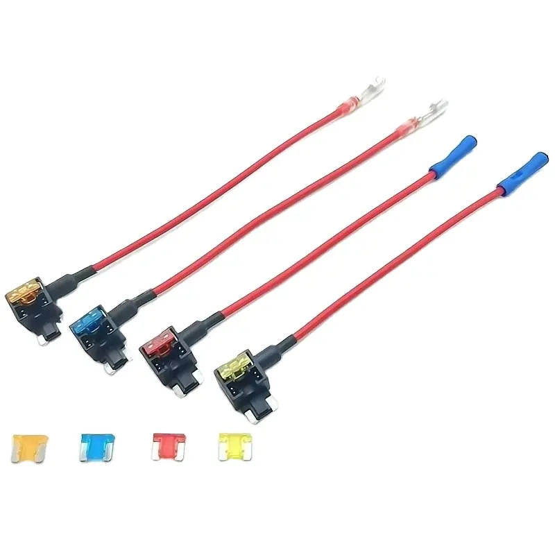 Высокое качество 2022 горячая Распродажа предохранитель ATC ATO Mini Micro Micro2 Плавленая цепь 16 AWG 150 мм мини предохранитель