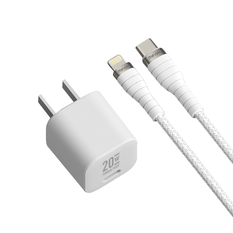 Mfish 20W быстрое зарядное устройство с C-C кабель C зарядное устройство для Android OEM/ODM Быстрая зарядка для телефонов и планшетных ПК Смарт-часы