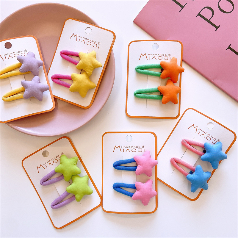 New Arrival Sweet Style Hair Accessories Kids Hair Clips Gift Set