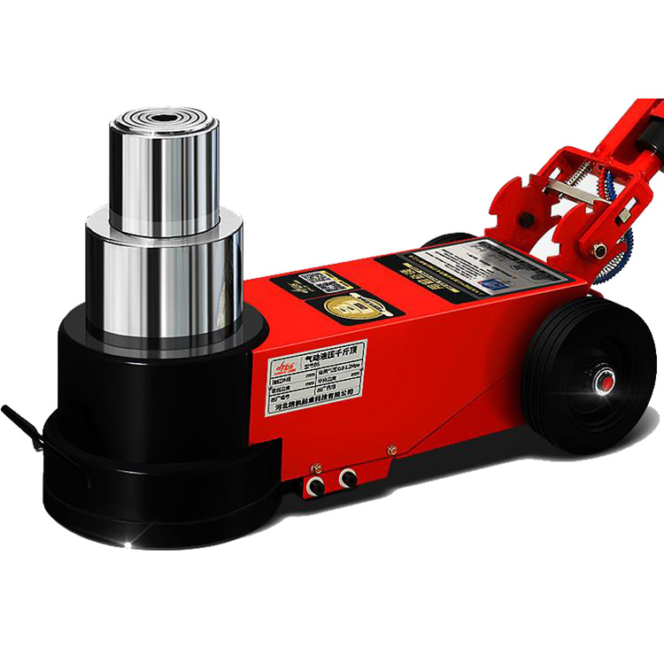 Factory direct sale 50 ton automobile lifting trolley hydraulic pneumatic jack