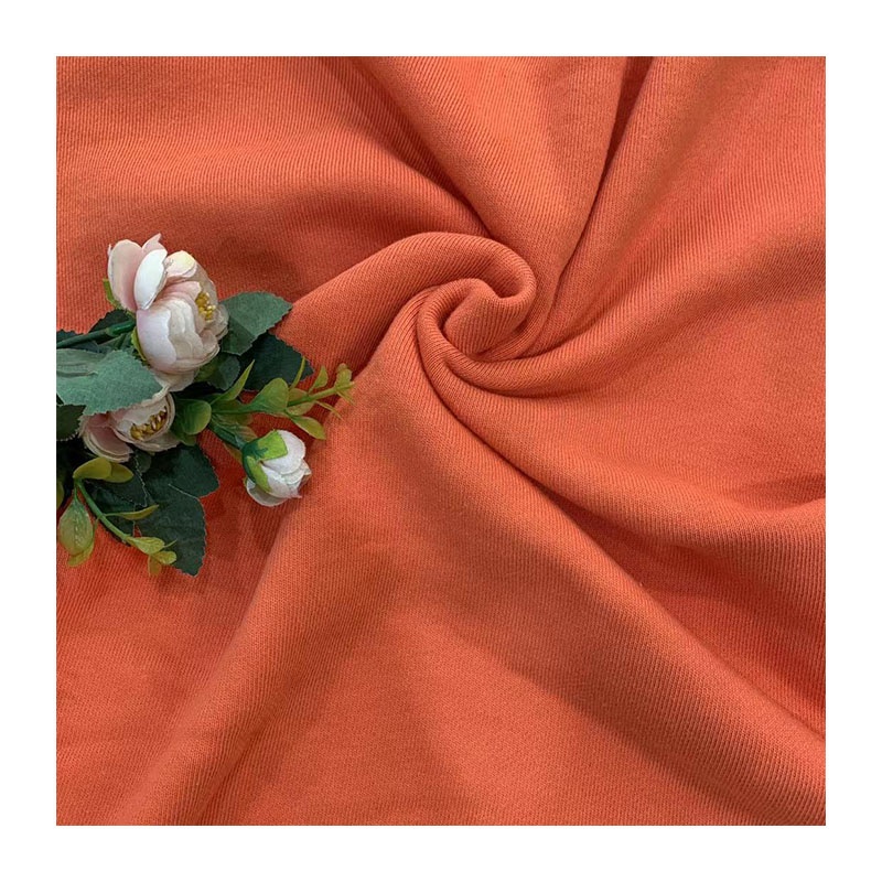 Wholesale Terry Fleece Inside Fleece Finish Polyester Sweatshirt Polyester French Terry Fleece Fabric