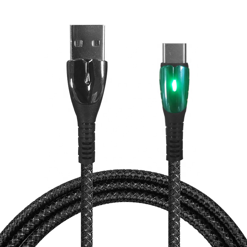 WIK-YT 2020 Новое поступление быстрой зарядки Плетеный цинковый кабель USB зарядное устройство для мобильного телефона