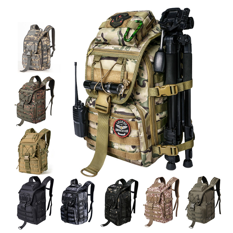 Factory Outlets hiking hunting 3P assault Multifunction tool shoulder military tactical backpacks Nylon
