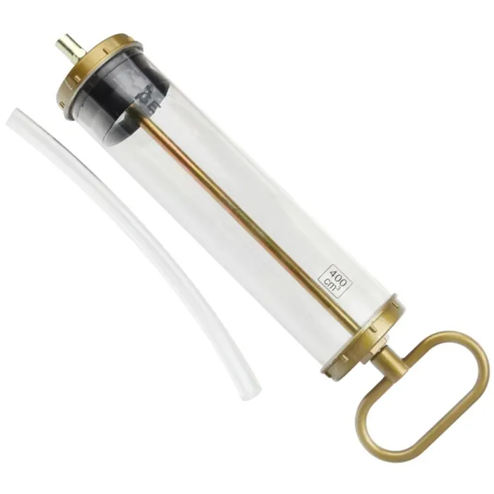 Oil Liquid Suction Gun 400ML Gearbox Oil Fluid Suction Vacuum Transfer Hand Syringe Pump Extractor
