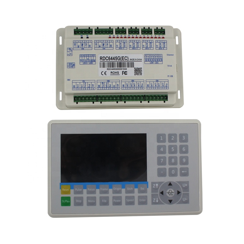 RDC6445G панель дисплея материнская плата CNC Co2 лазерный контроллер для лазерной гравировальной машины