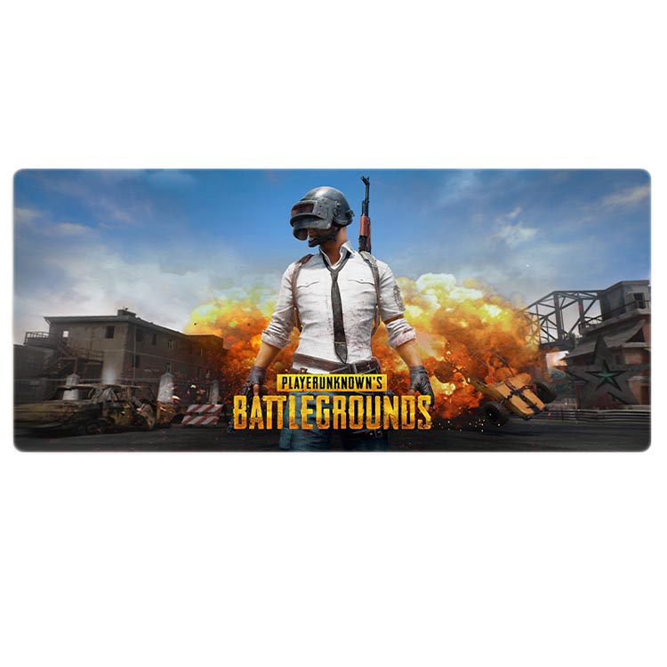 Большой игровой коврик для мыши Playerunknown's Battlegrounds, резиновый коврик для мыши, игровой коврик для настольного компьютера