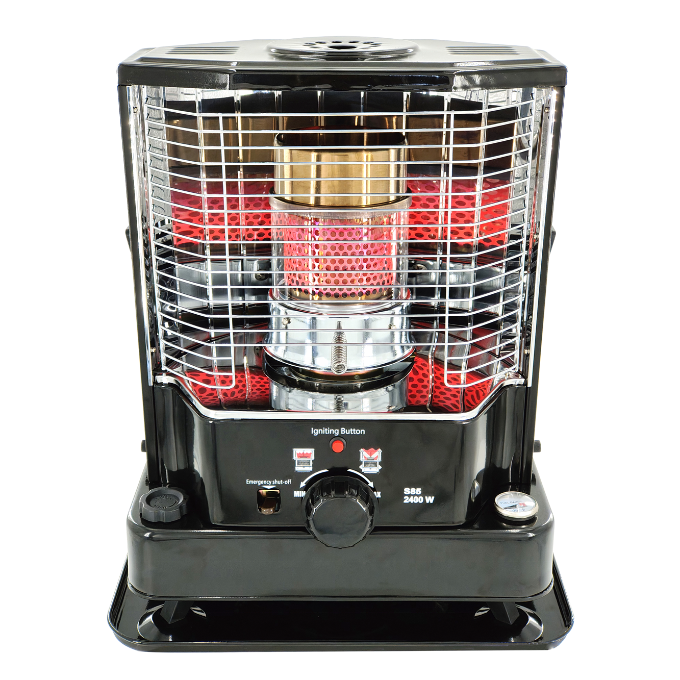 European kerosene heaters glass chimney