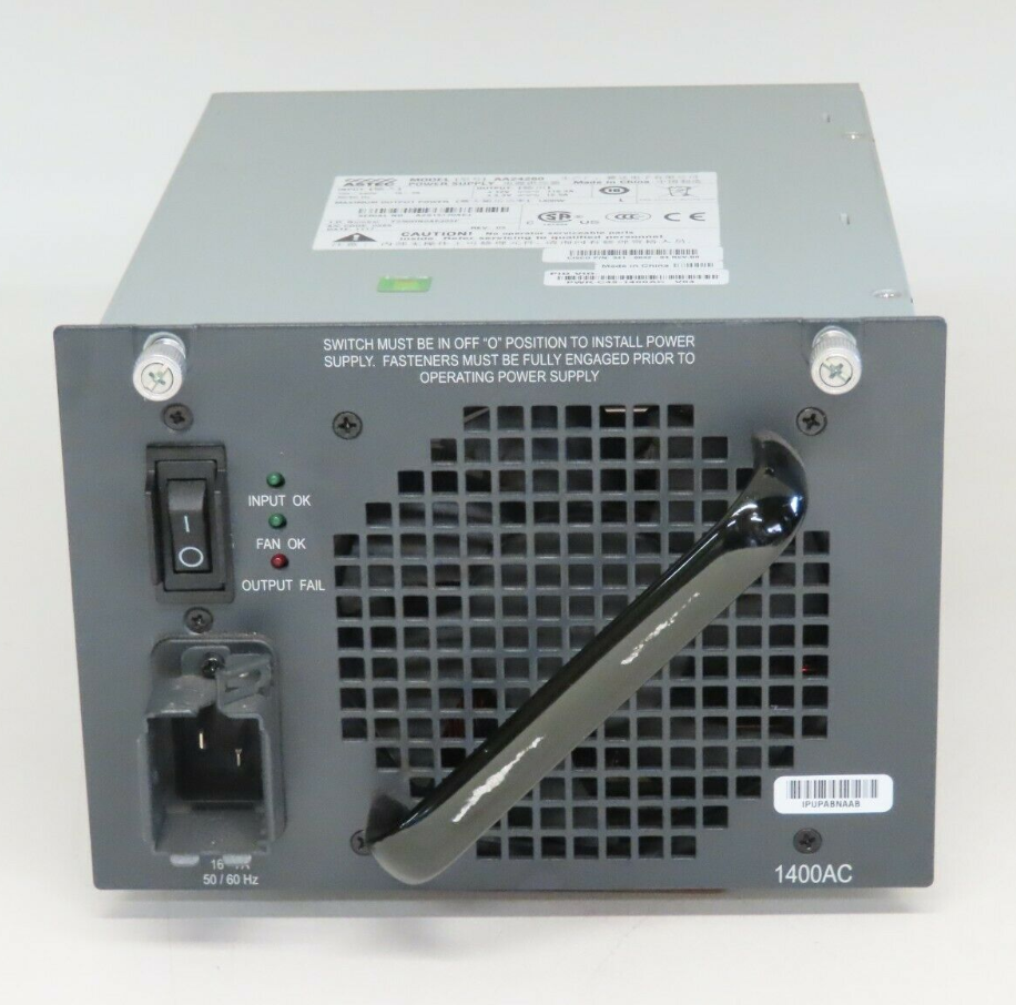 Б/у 4500 Серия переключатель питания PWR-C45-1400ACV