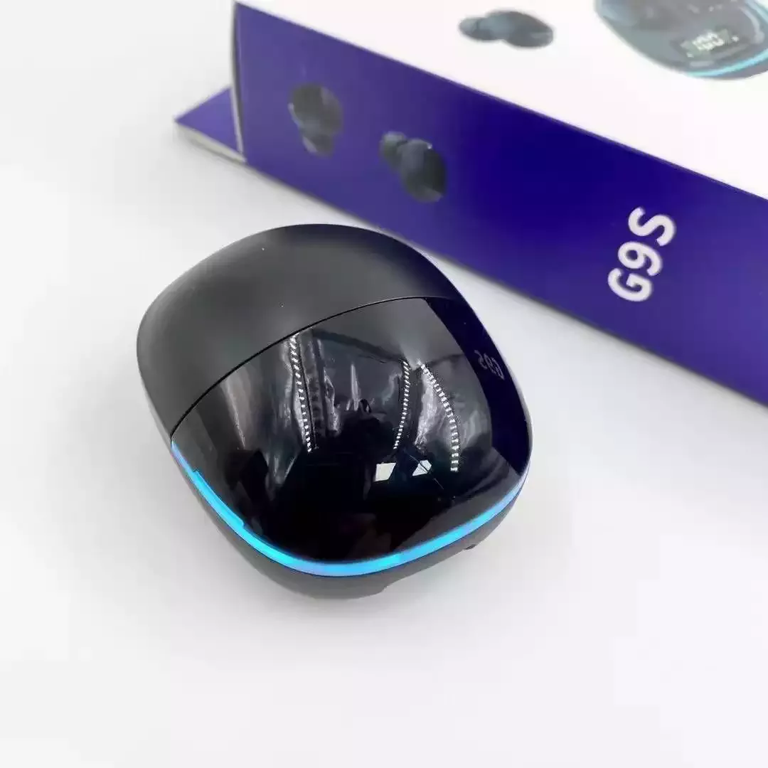 Беспроводные Игровые наушники G9S Tws с дышащей подсветкой, наушники-вкладыши без задержки, мини светодиодный дисплей, игровые наушники с шумоподавлением pk g7s