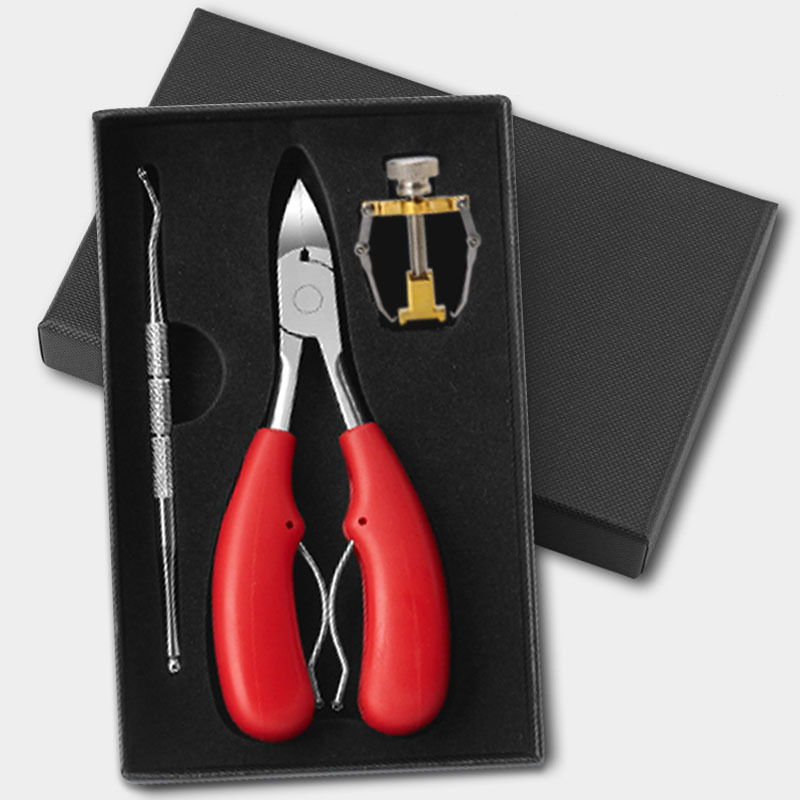 3PCS/Set Toe Nail Clipper for Ingrown or Thick Toenails Toenails Trimmer and Professional Podiatrist Toenail Nipper